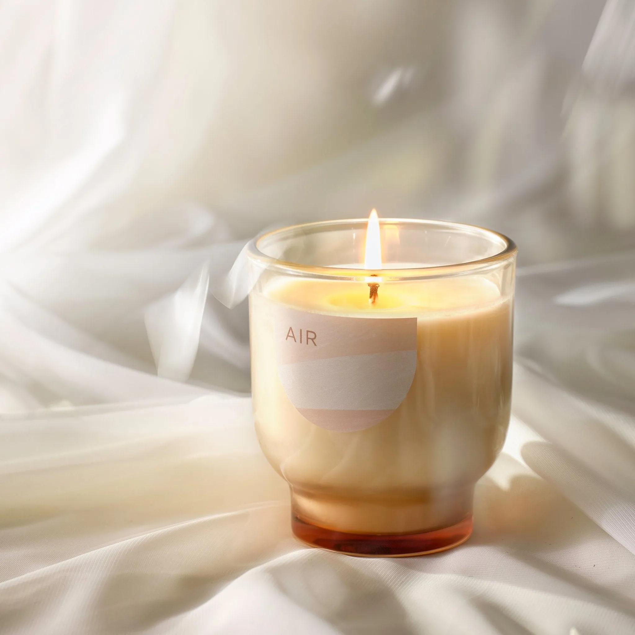 Air Element Tin Candle