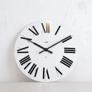 ALESSI  |  FIRENZE WALL CLOCK  |  WHITE  |  36CM