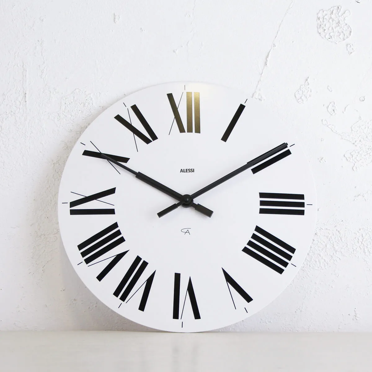 ALESSI  |  FIRENZE WALL CLOCK  |  WHITE  |  36CM