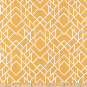 Alpine Brazilian Yellow Slub Canvas Fabric By Premier Prints