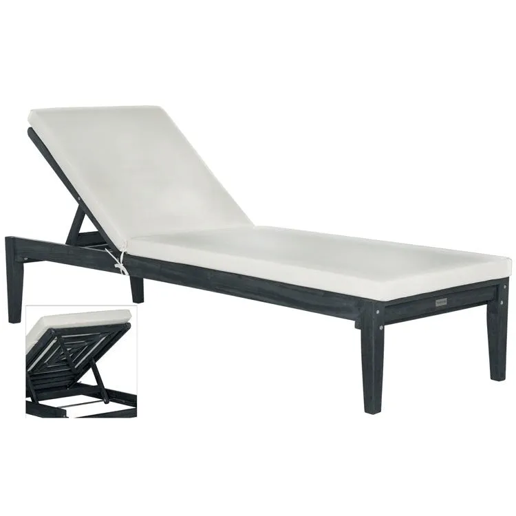 Arcata Sunlounger - Dark Slate Gray/Beige