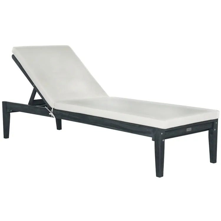 Arcata Sunlounger - Dark Slate Gray/Beige
