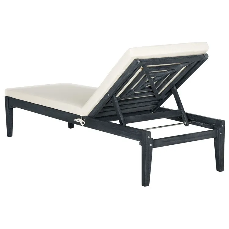 Arcata Sunlounger - Dark Slate Gray/Beige