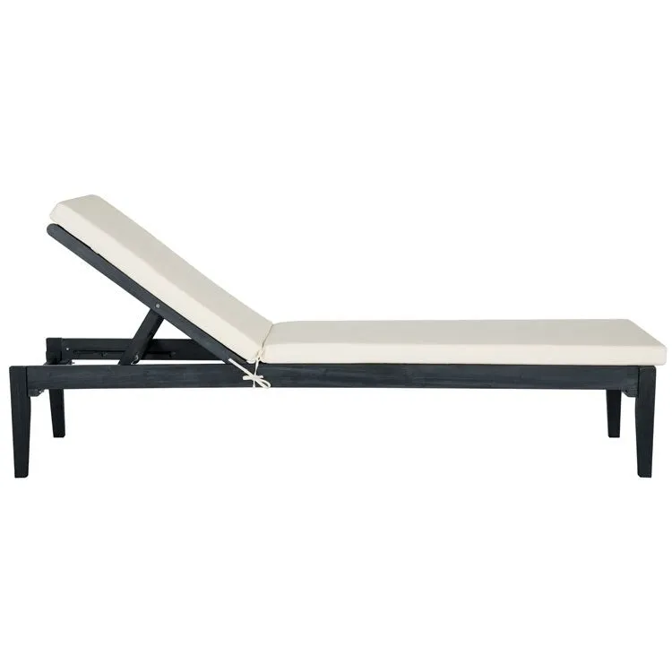 Arcata Sunlounger - Dark Slate Gray/Beige