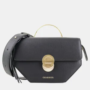 Black Leather Cetic Legacy Crossbody