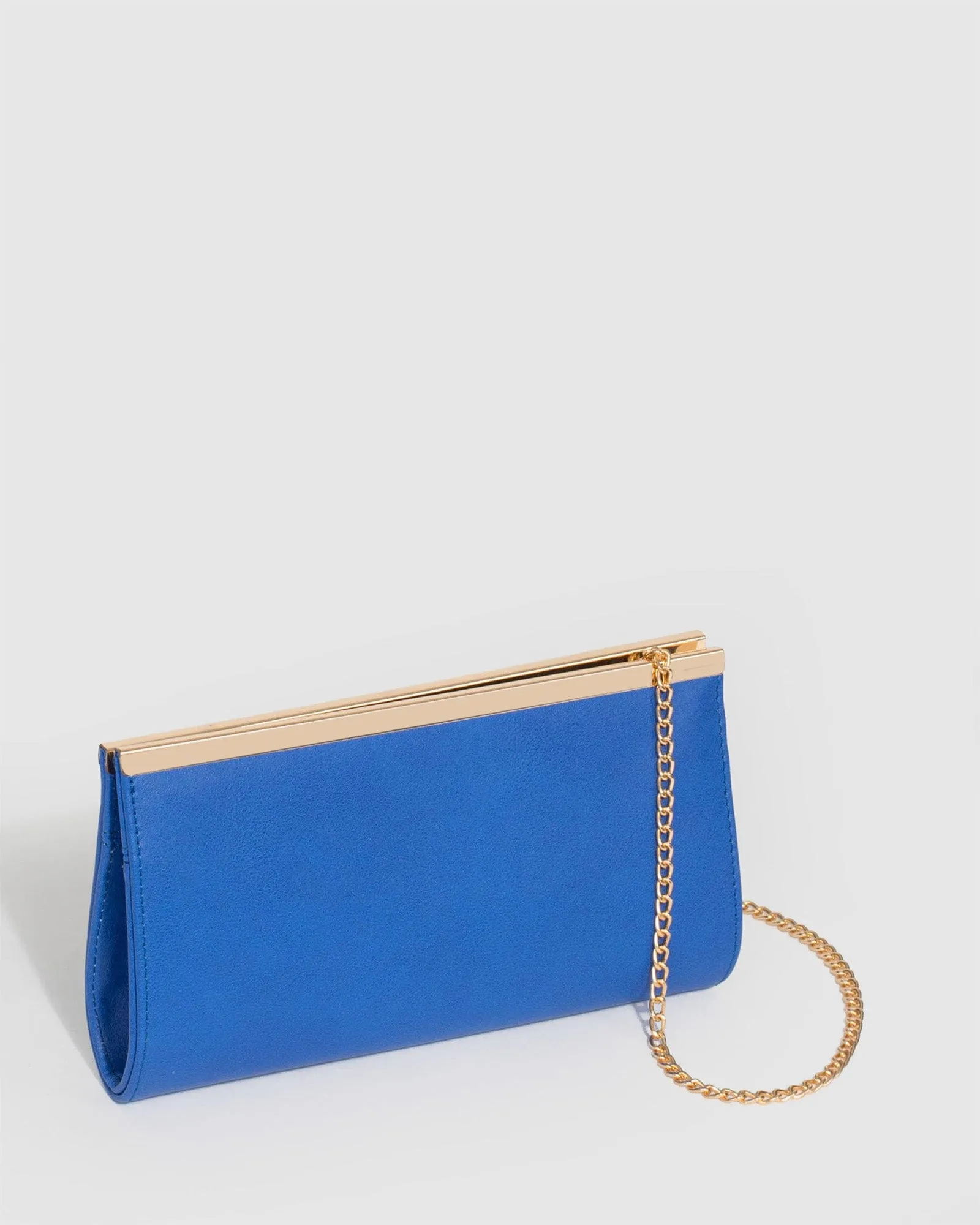 Blue Taylor Classic Clutch Bag