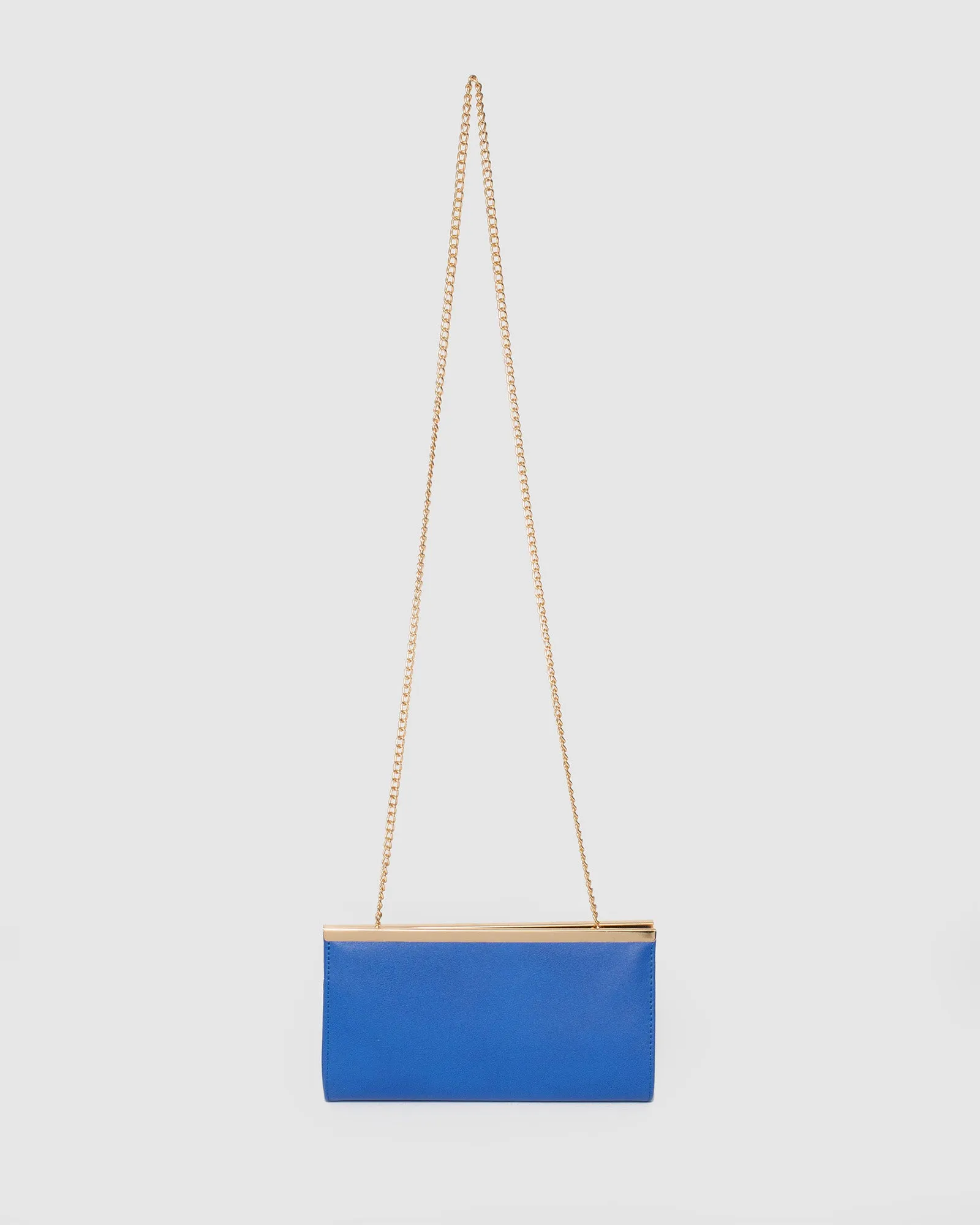 Blue Taylor Classic Clutch Bag