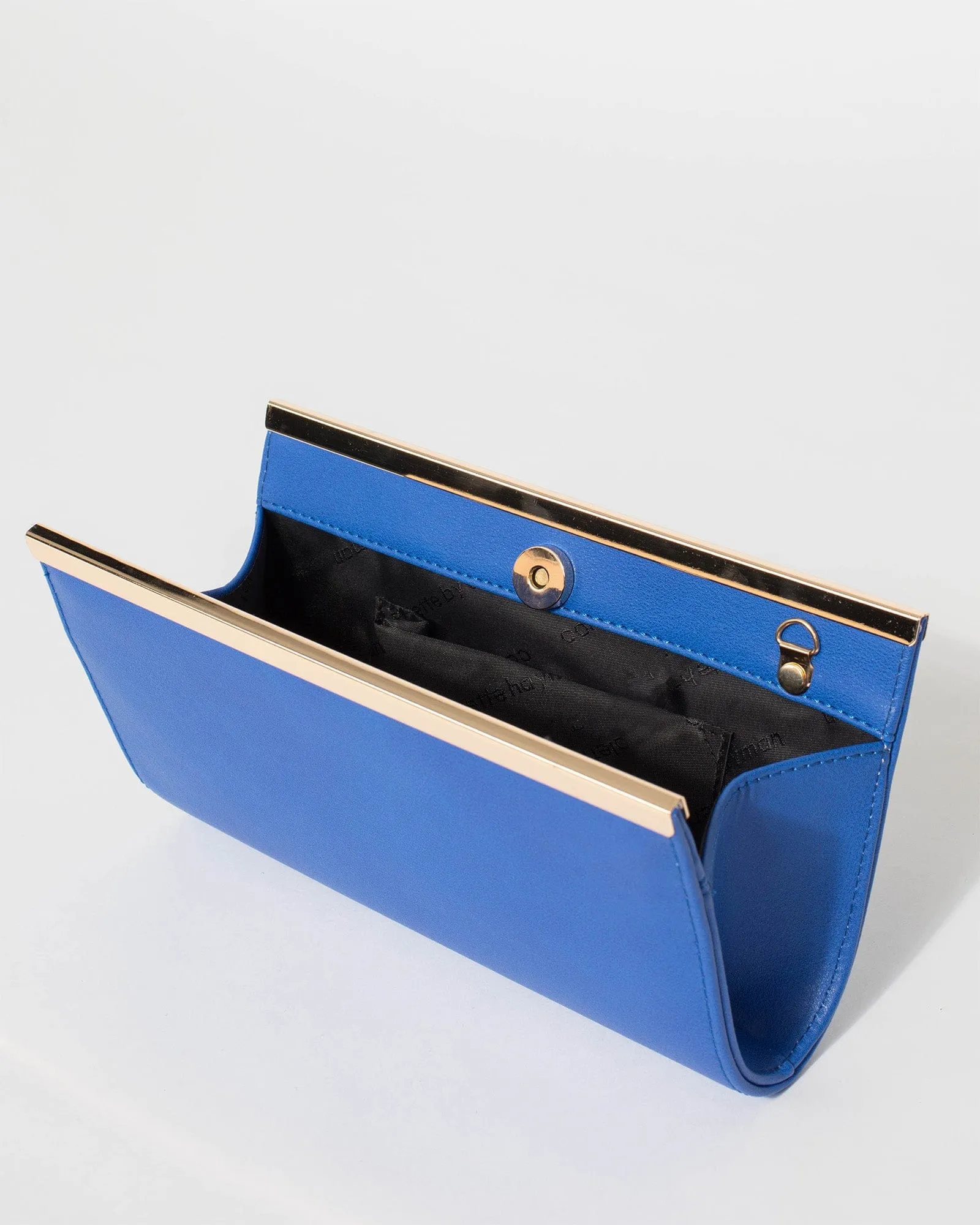 Blue Taylor Classic Clutch Bag