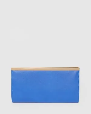 Blue Taylor Classic Clutch Bag