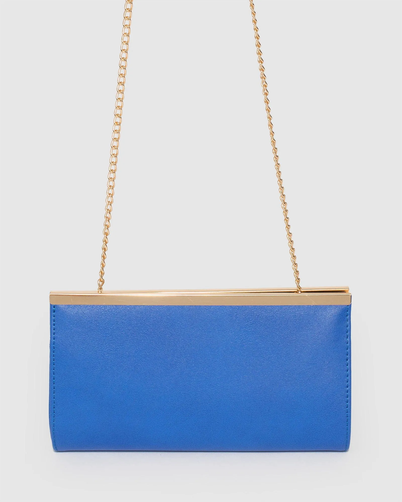 Blue Taylor Classic Clutch Bag
