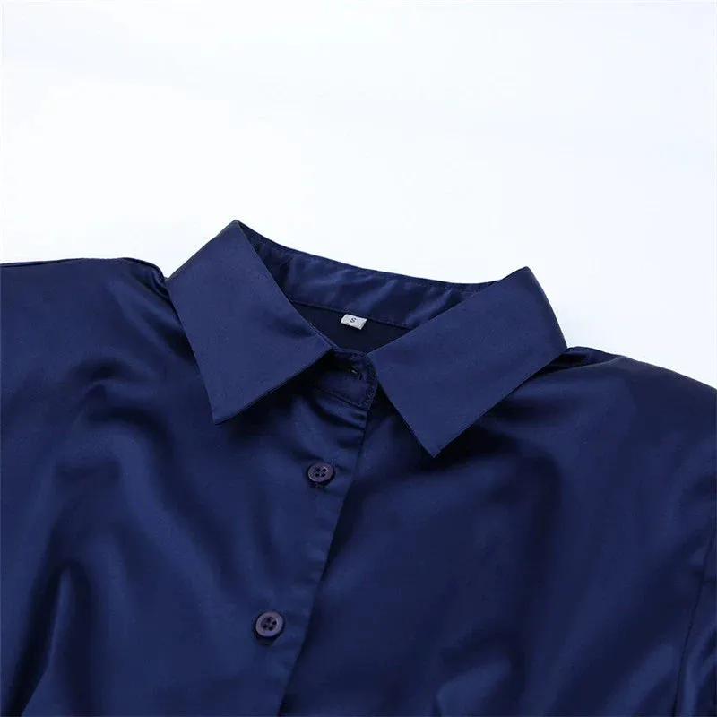 Bonnyshow Nether Long Sleeve Shirt Dress