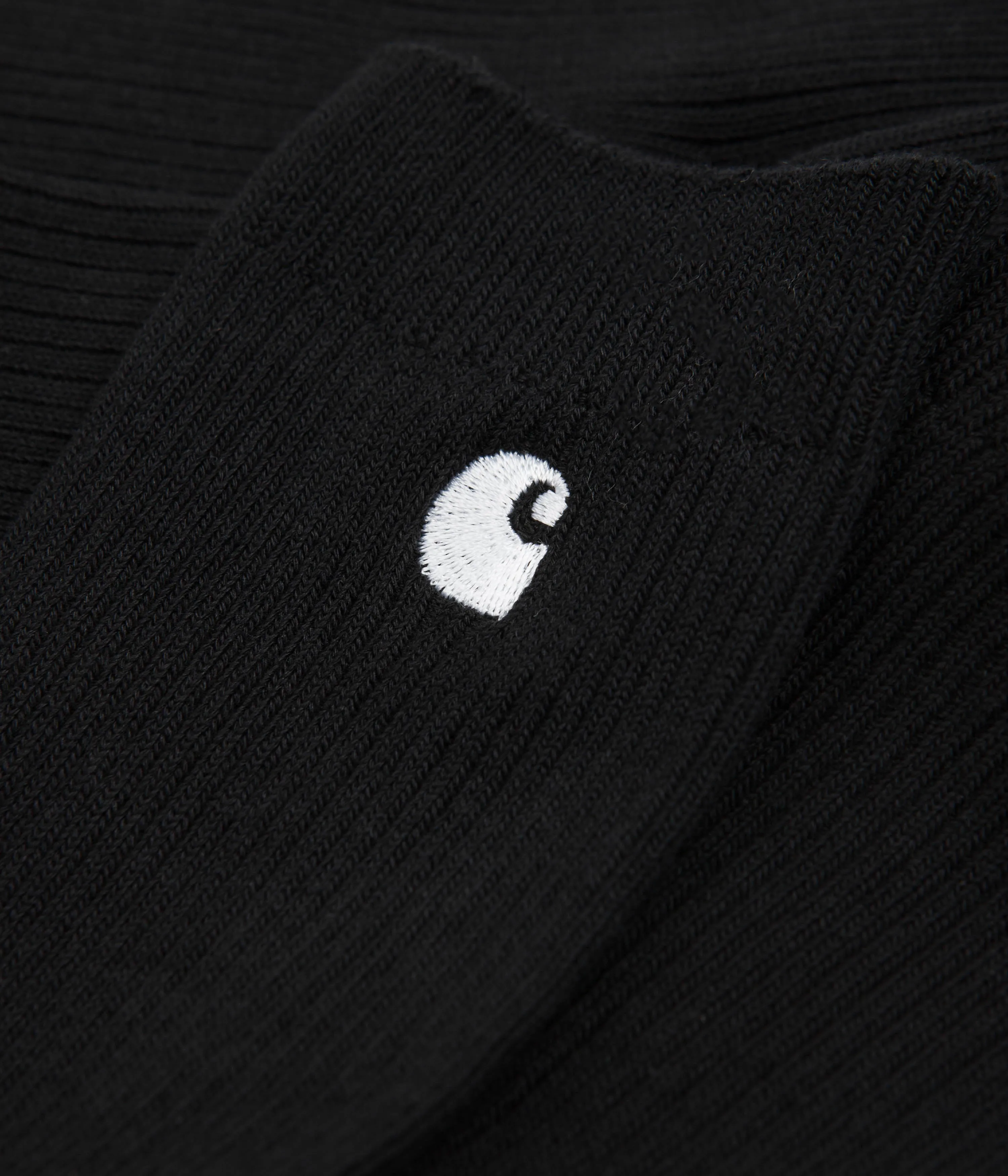 Carhartt Madison Socks (2 Pack) - Black / White