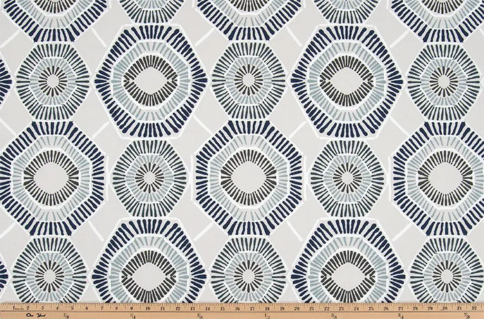 Charm Vintage Indigo Fabric By Premier Prints