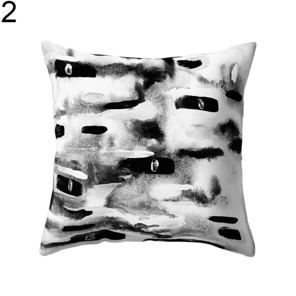Dual-Design Geometric Pillowcase - Chic and Comfortable Reversible Style