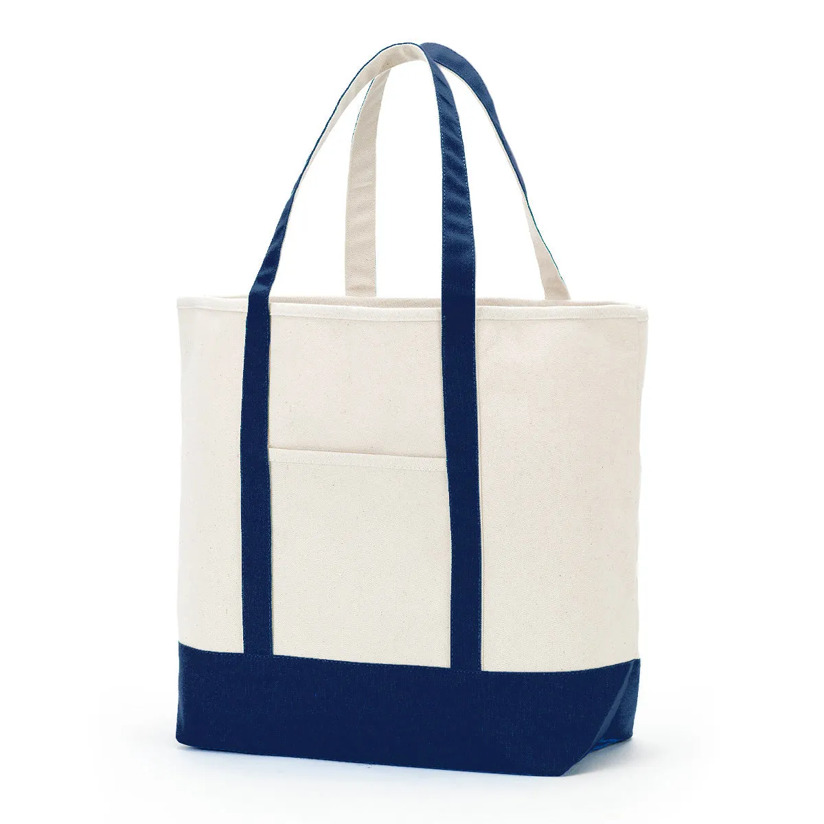 Everyday Canvas Tote Bag in Black, Mint, Hot Pink and Navy