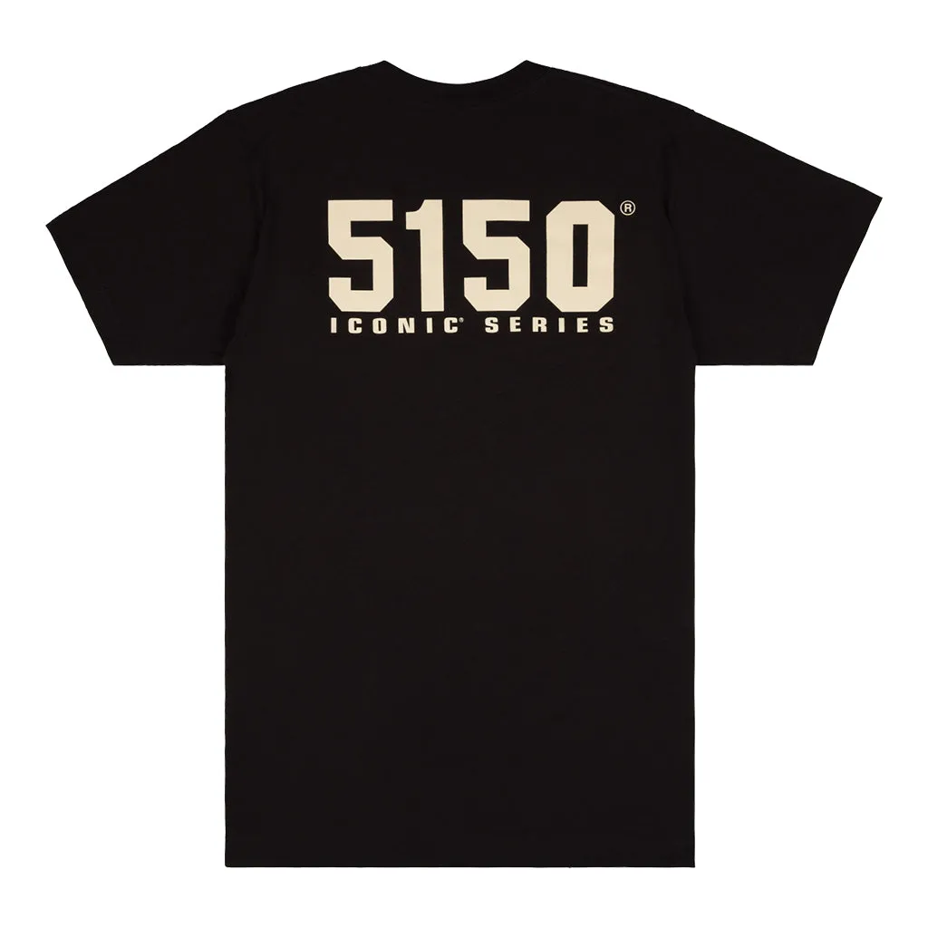 EVH 5150 Iconic Tee in Black - Small