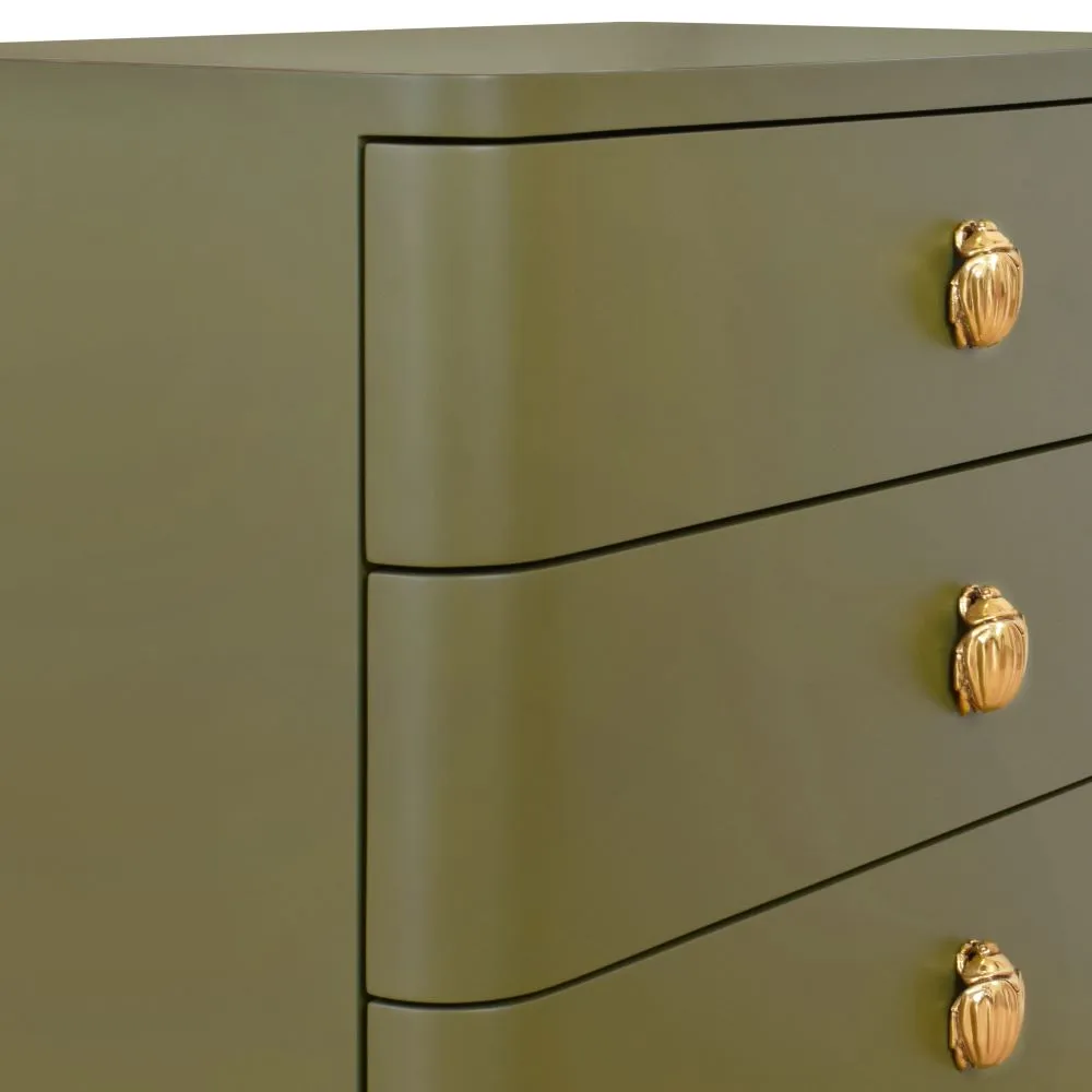 Fleur Olive Side Table