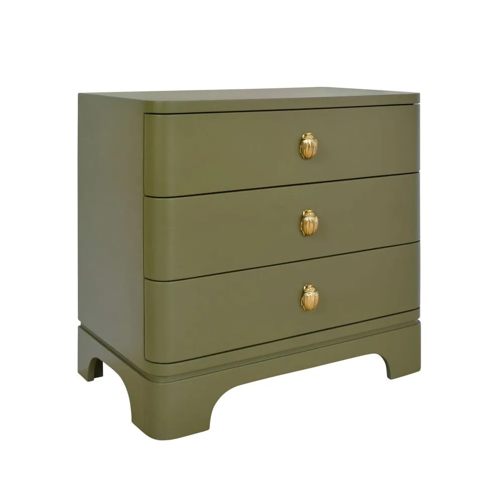 Fleur Olive Side Table