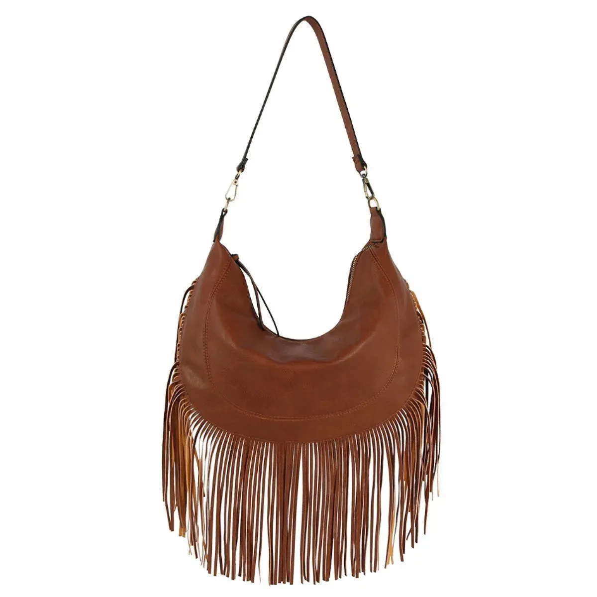 Get the Hottest Brown Boho Handbag with Fringe for Women