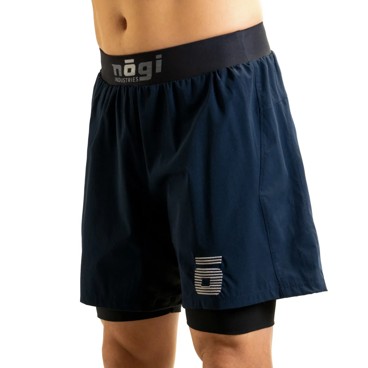 Ghost 7" Premium Lined Grappling Shorts - Neptune Blue by Nogi Industries