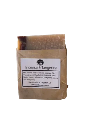 Incense & Tangerine Natural Soap Bar