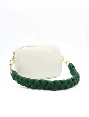Jacie Plaited Strap Green