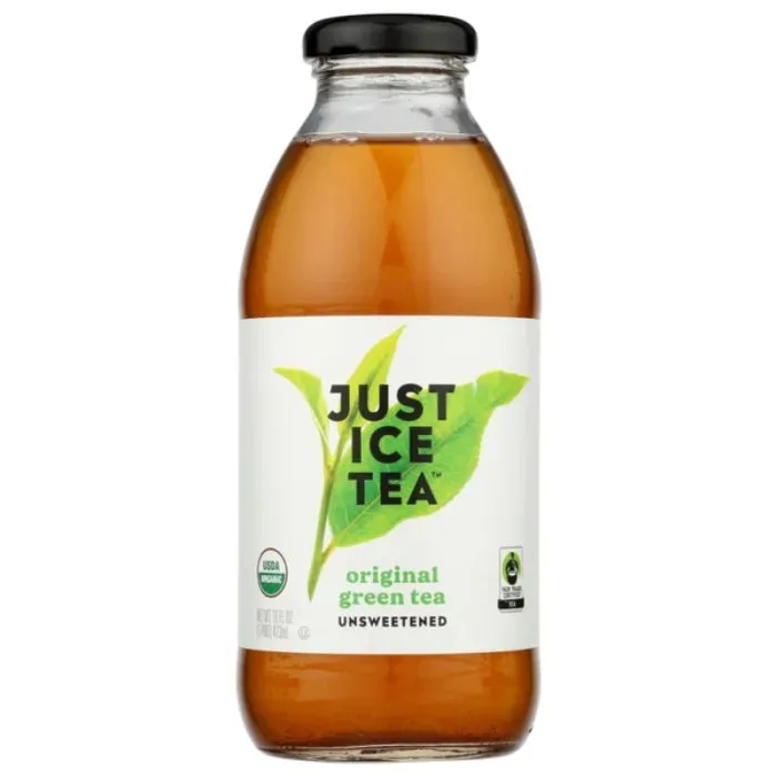 Just Ice Tea - Tea Original Green organic 16 Fo - Pack Of 12
