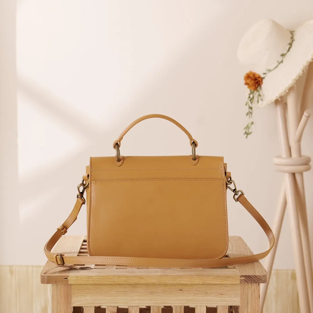 Leather Satchel For Women Crossbody Satchel Handbags