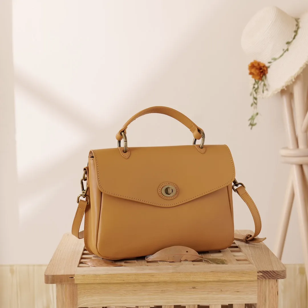 Leather Satchel For Women Crossbody Satchel Handbags