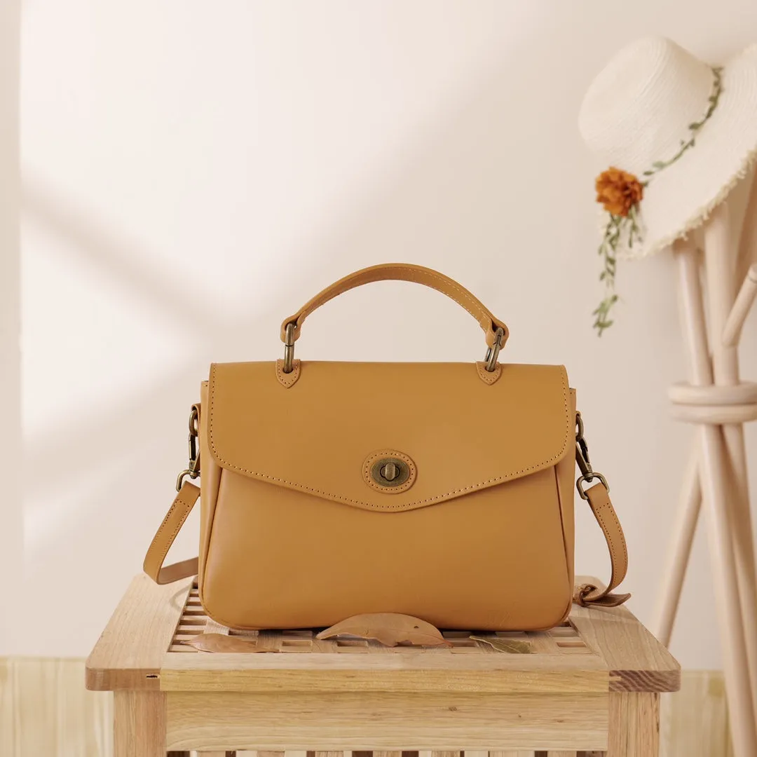 Leather Satchel For Women Crossbody Satchel Handbags