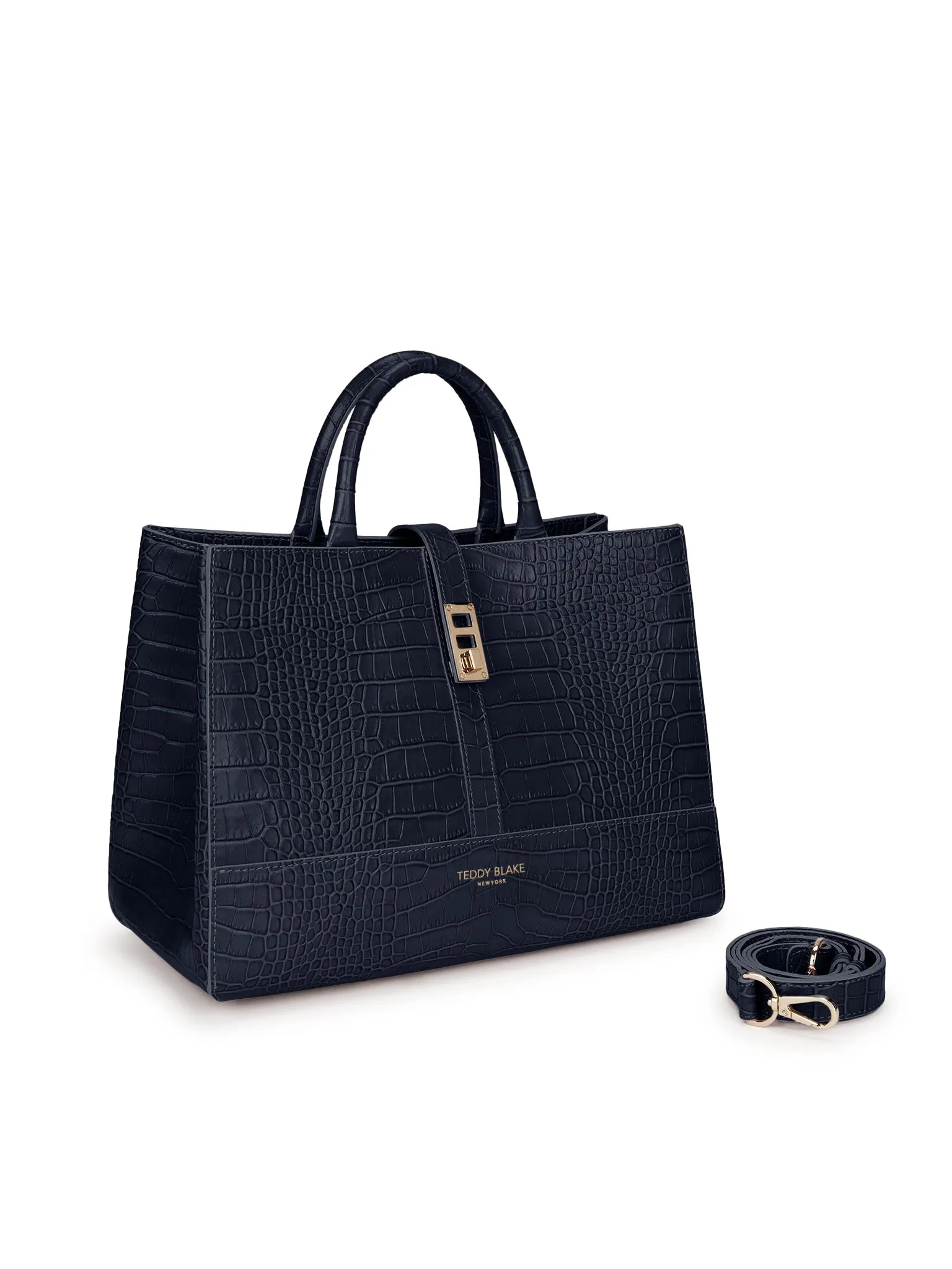Lola Croco 12" - Blue Jeans