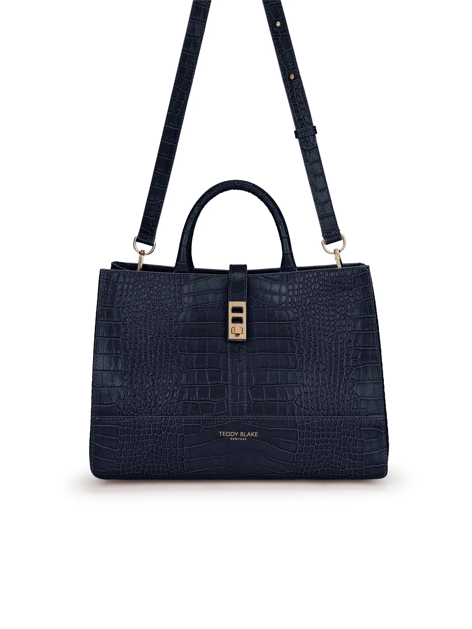 Lola Croco 12" - Blue Jeans