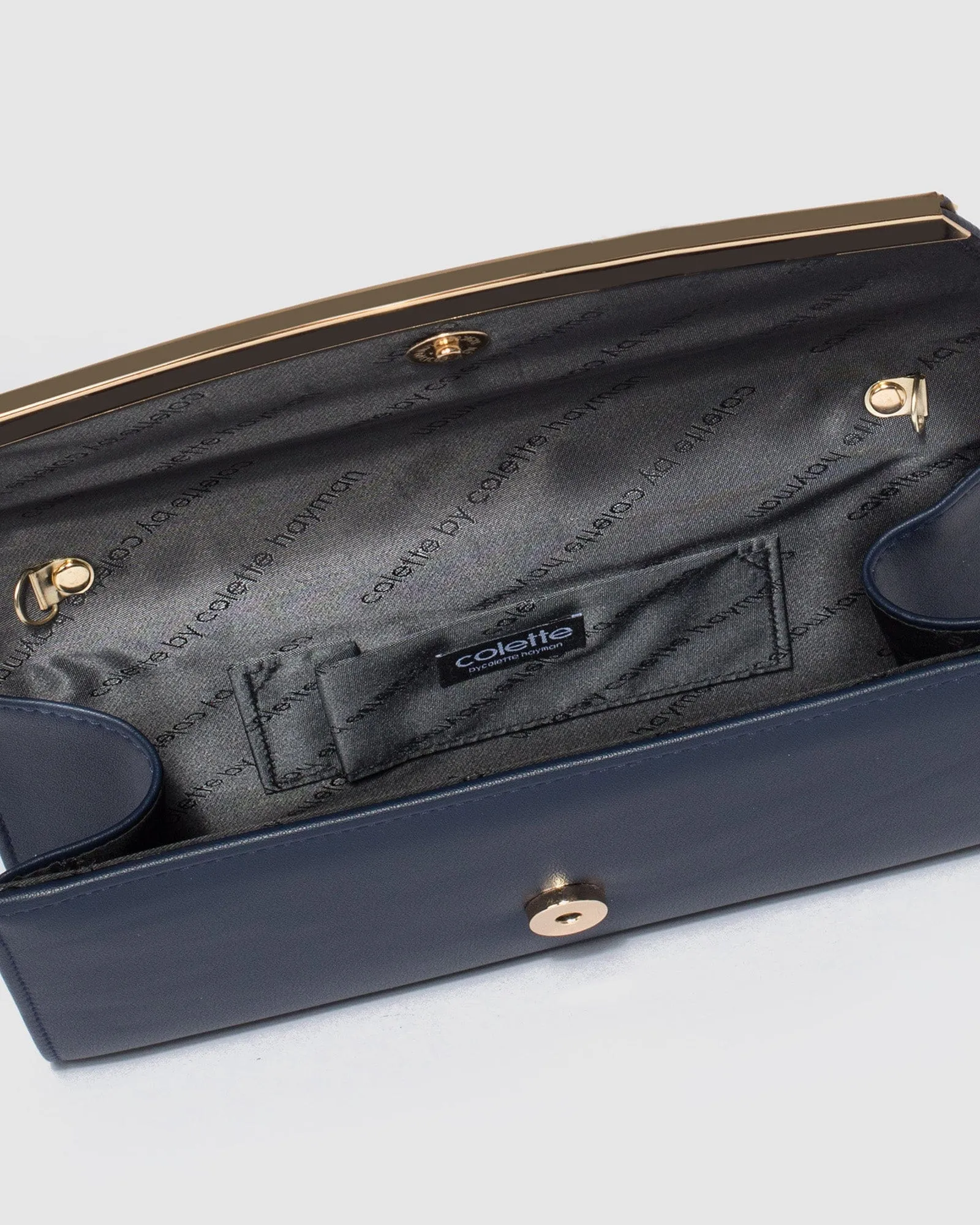 Navy Blue Sammi Clutch Bag