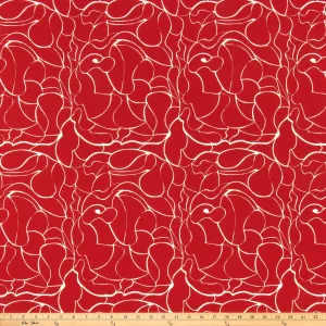 Outdoor Fabric - Jager Rojo  By Premier Prints