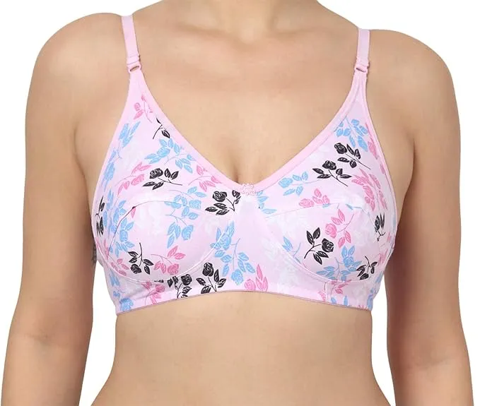 Pack of 3 FIMS Bunyani Cotton Floral Bra