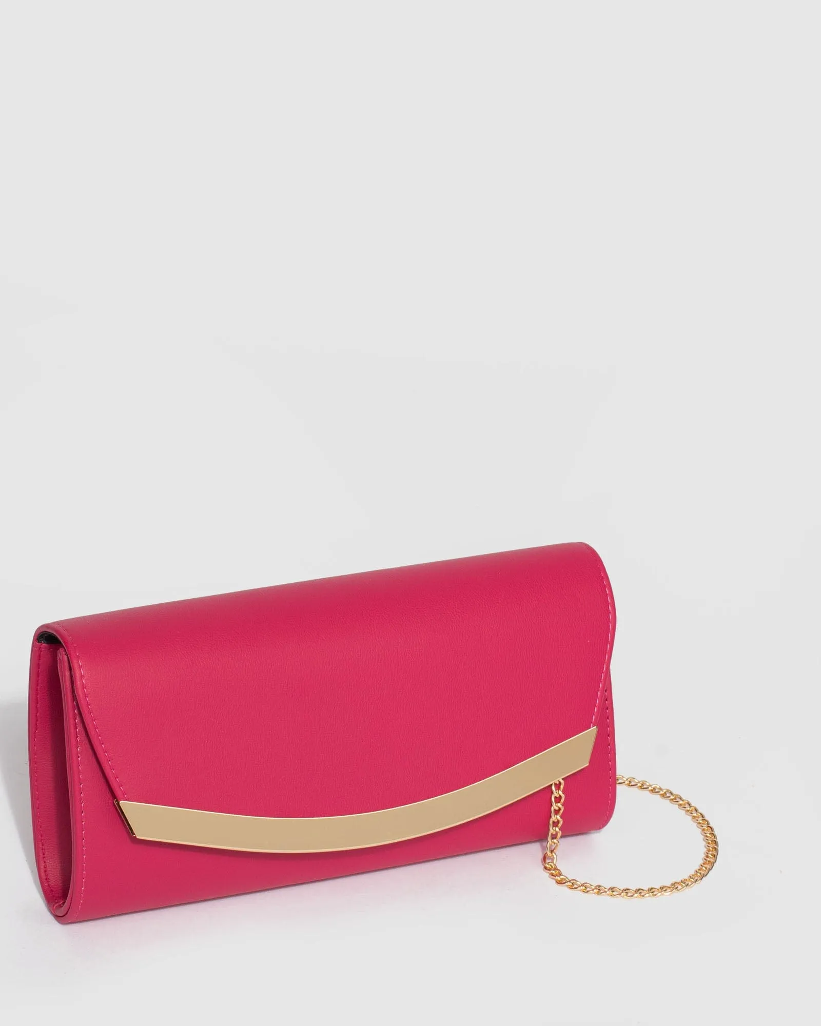 Pink Sammi Evening Clutch Bag