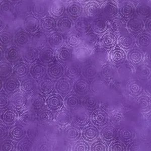 Prism - Stitching Purple Digitally Printed Yardage