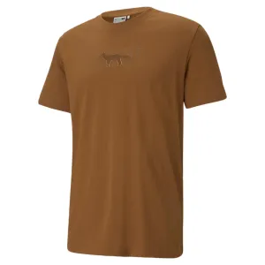 Puma x Maison Kitsuné Oversized Tee Brown