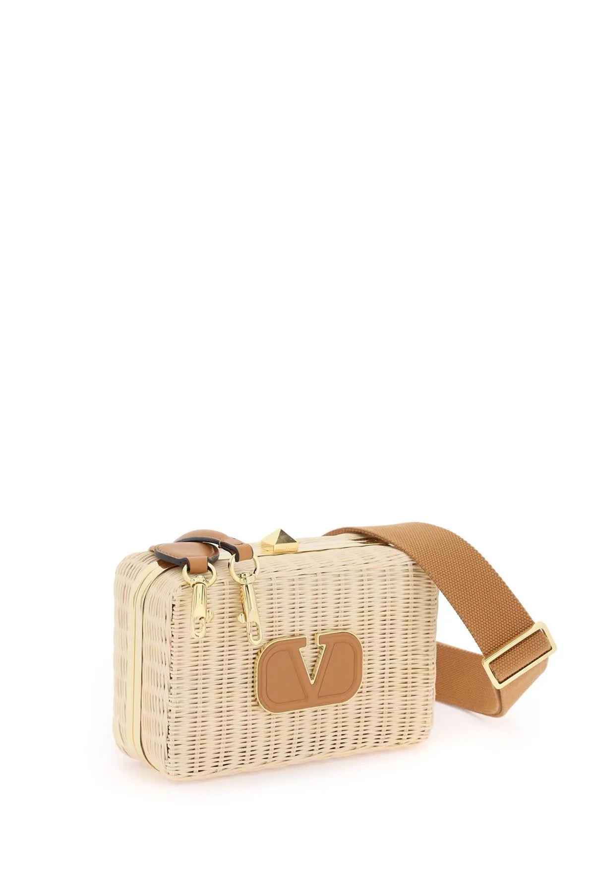 "hard straw clutch bag"