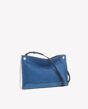 Rag & Bone - Compass Crossbody in Deep Blue
