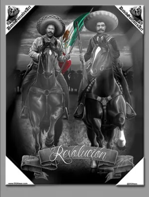 REVOLUCION - Small Canvas Art - 12" X 16"