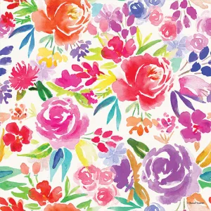 RN102 - Vibrant Floral Pattern - 12x12