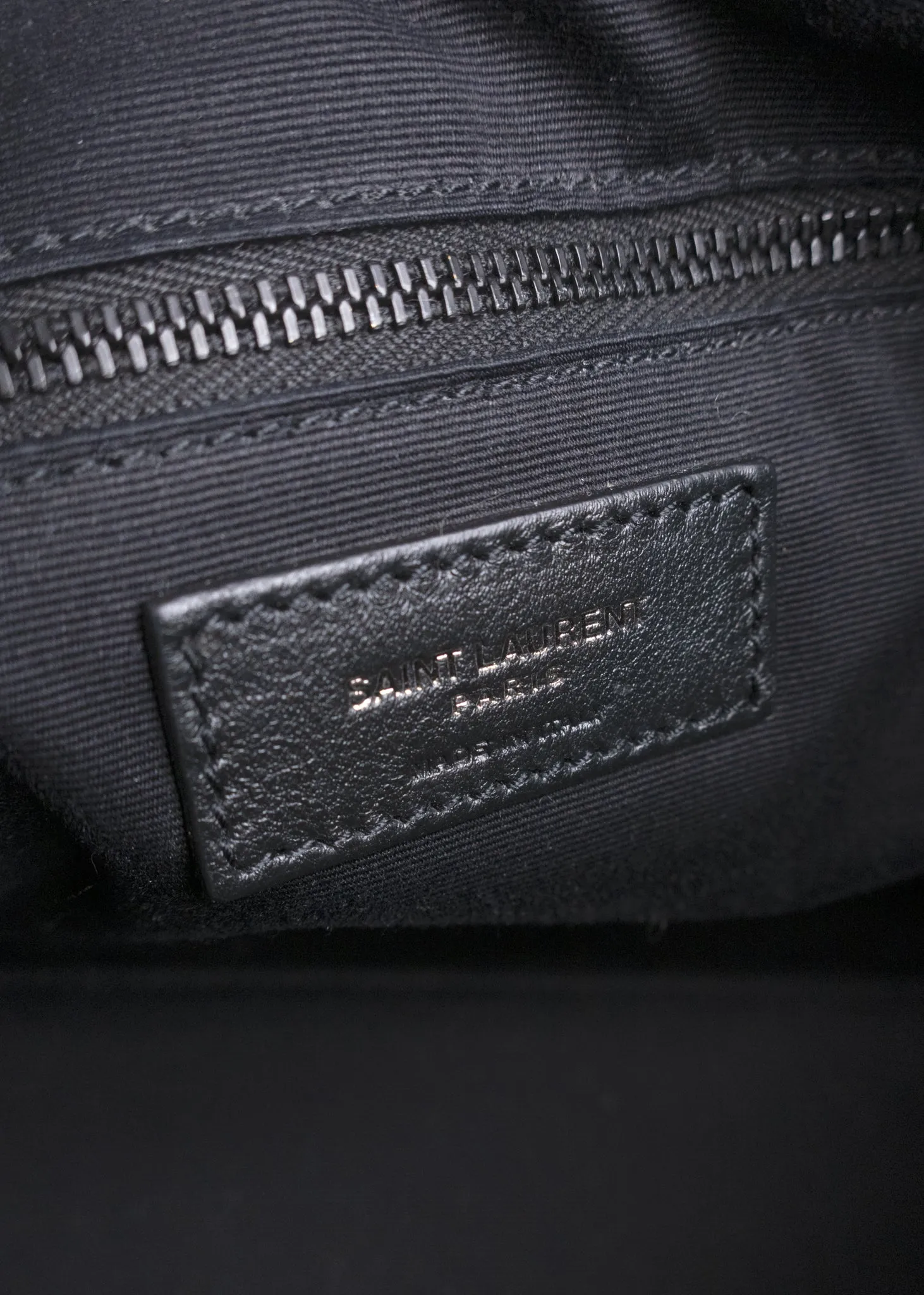 Saint Laurent Crinkled Calfskin Matelasse Monogram Niki Shopper Tote