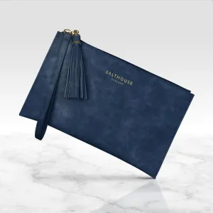 Salthouse England Serafina Ladies Clutch Bag - Navy