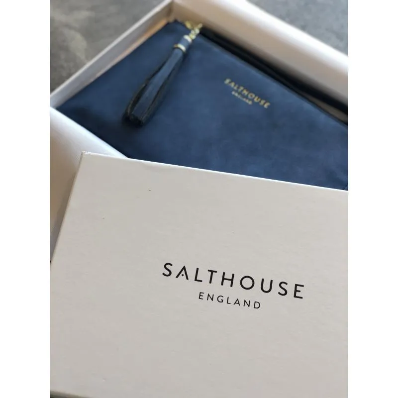 Salthouse England Serafina Ladies Clutch Bag - Navy
