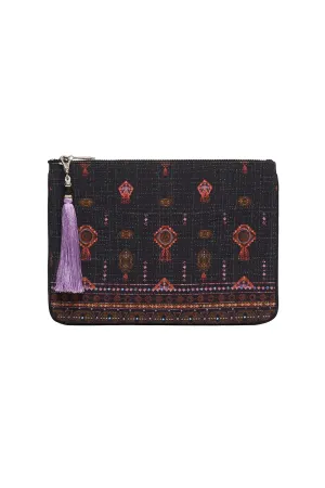 SMALL CANVAS CLUTCH MINA MINA
