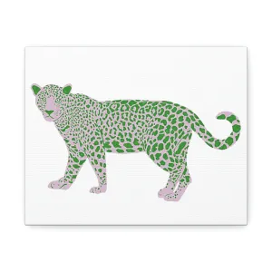 Spotted Leopard Stretched Canvas
