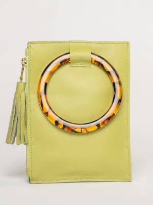 The Acrylic Ring Wristlet | Citrus