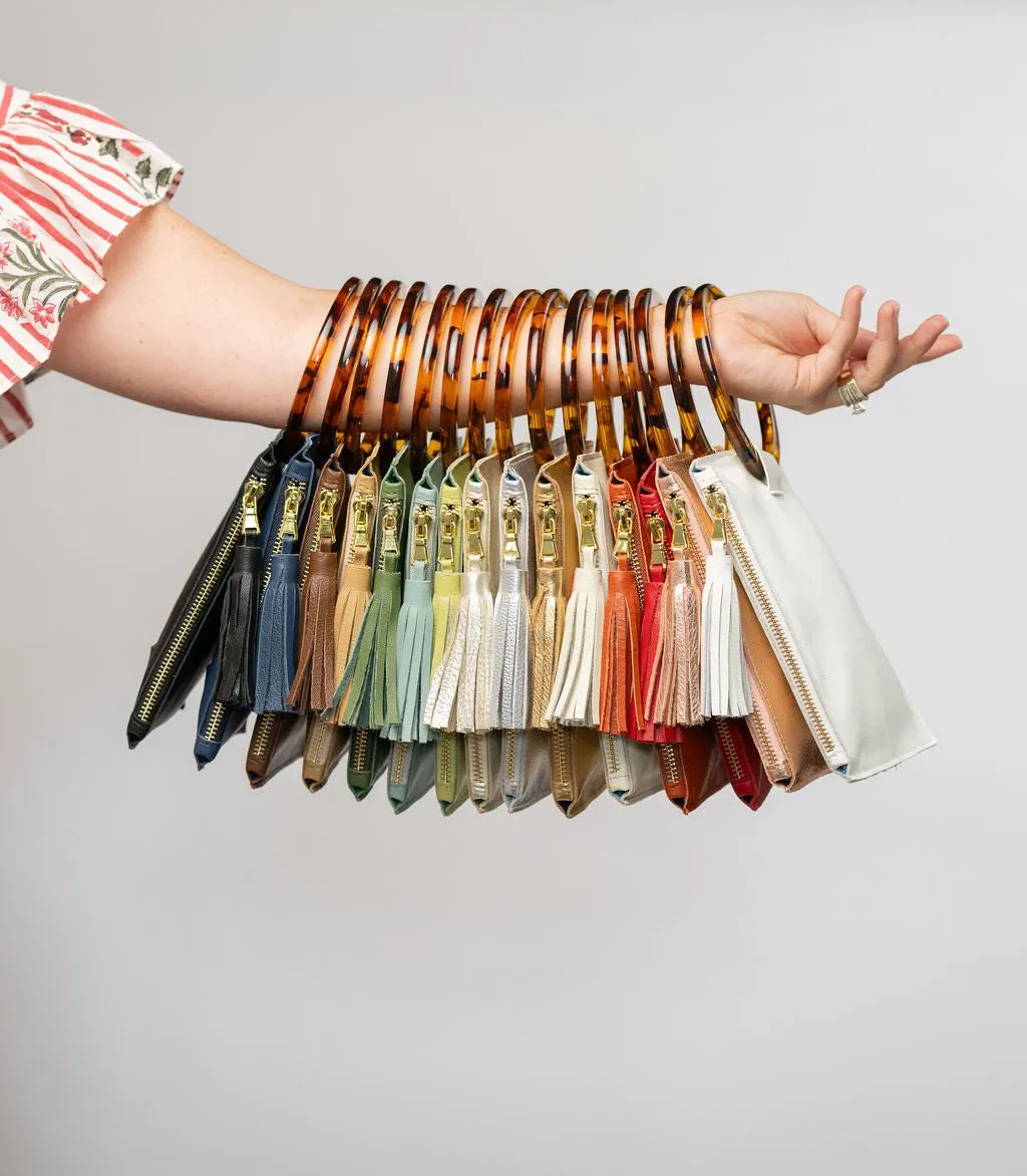 The Acrylic Ring Wristlet | Citrus