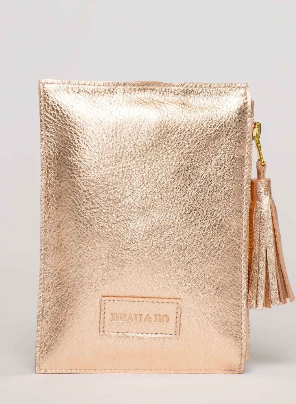 The Acrylic Ring Wristlet | Rose Gold